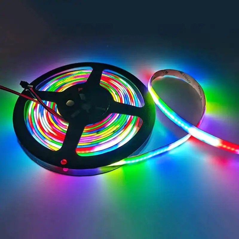 Lampe Flux lumineux lm 1000 24V 576 leds/m RGB COB LED Soft Light Strip Direct Good