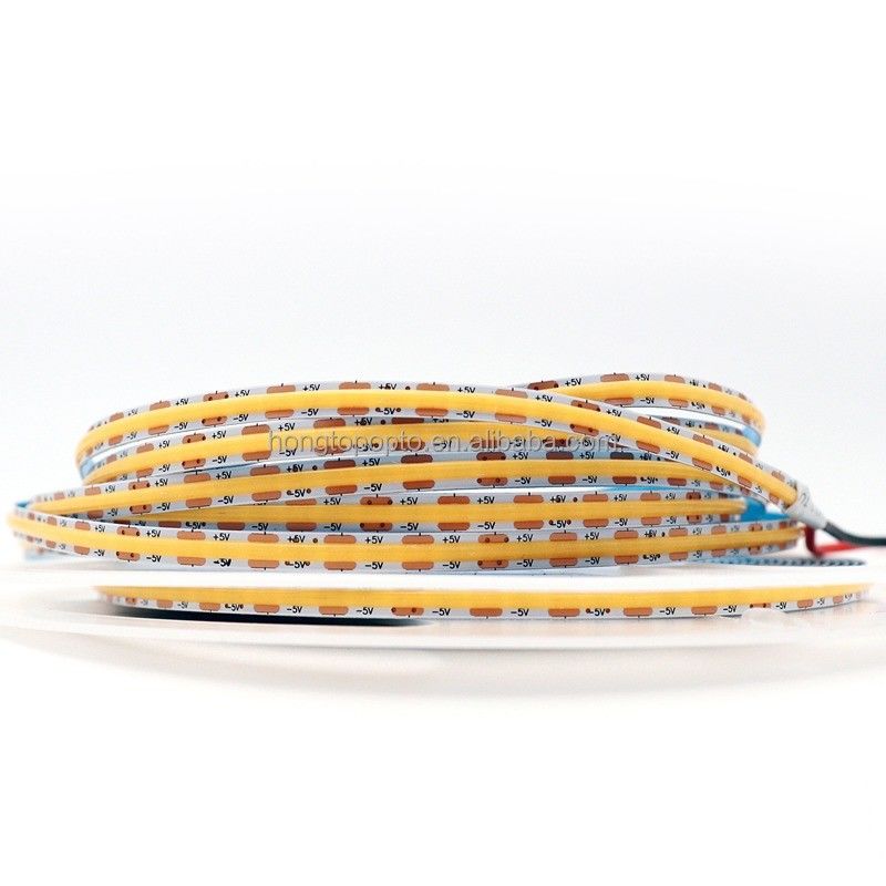 Lumière LED à bande de 880lm Ra90 COB flexible pour haute densité 5V 300 LED/m Rétroviseur de cuisine