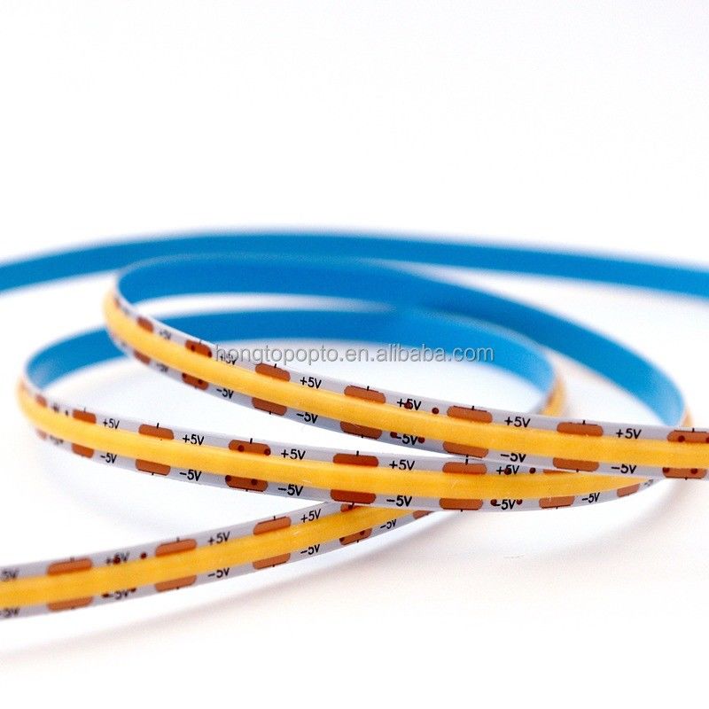 Lumière LED à bande de 880lm Ra90 COB flexible pour haute densité 5V 300 LED/m Rétroviseur de cuisine