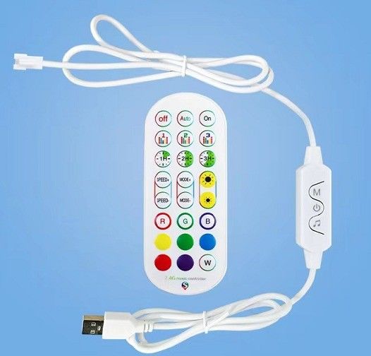 1.5M RGB lampe de sol à LED à commande à distance colorée pour la lumière ambiante décorative de chambre