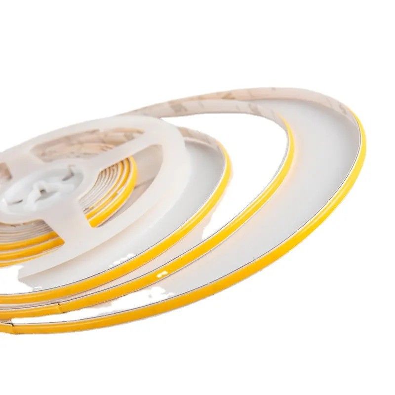IP20 12V 24V 8W 3000K 4000K 6000K CRI90 8mm 320leds Flexible bande LED COB avec 3