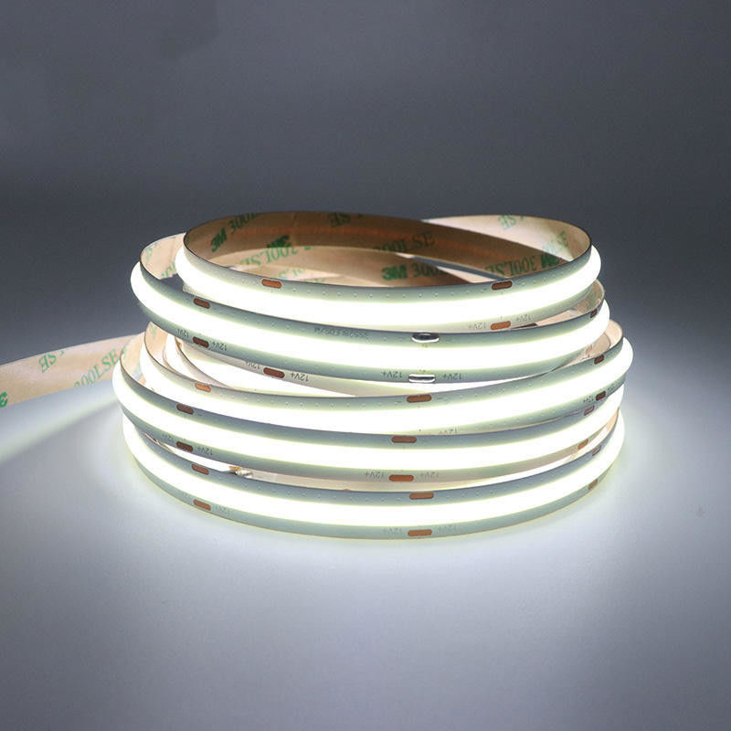 Lumière de décoration colorée avec conception COB flexible et bande LED de 50000 heures de durée de vie