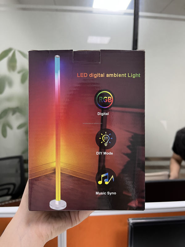 Google Alexa Compatible Lumière de coin Décoration moderne Soutenir Tuya télécommandé