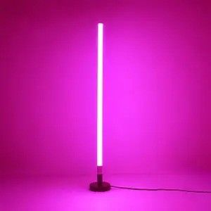 Lumières de jeu RGB Chambre de séjour Ambient Lumière d'ambiance RGB Décor Lumières de nuit debout Lampes de sol à angle LED Pour la livraison directe