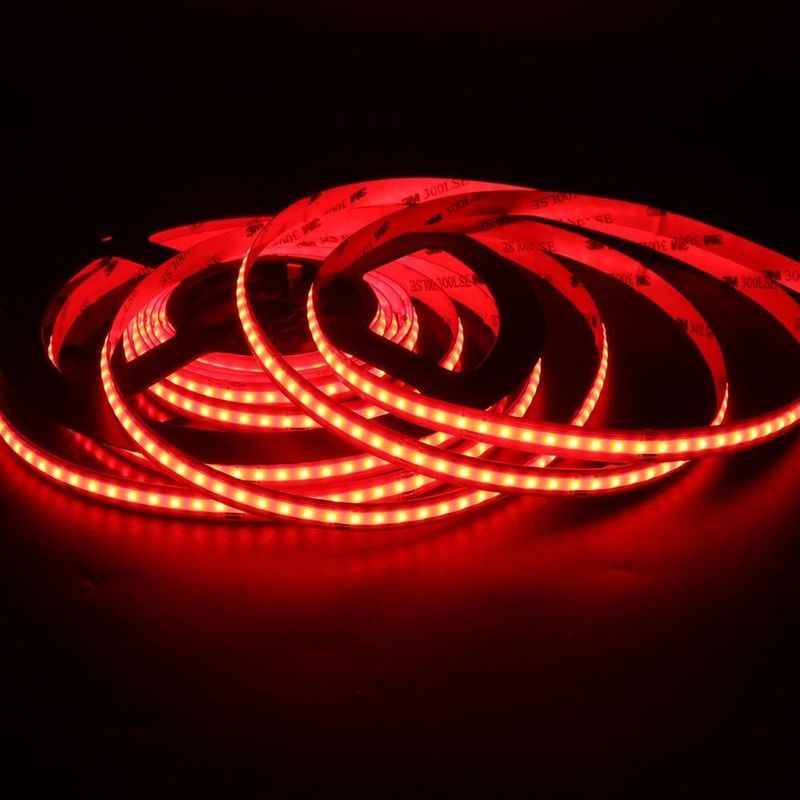 12v 24v 576LEDs RGB Température de couleur Cob Led Strip Light Dimmable avec et CRI Ra 90