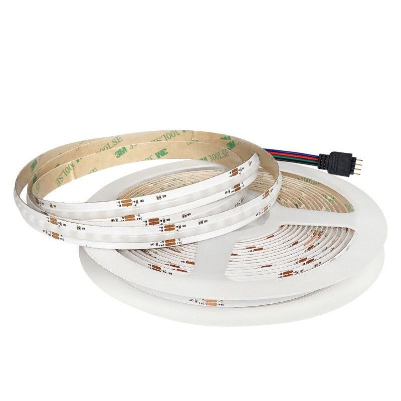 50000 heures de travail COB LED Strip Light DC 12V 24V personnalisé RGB RGBW RGBCCT Strip