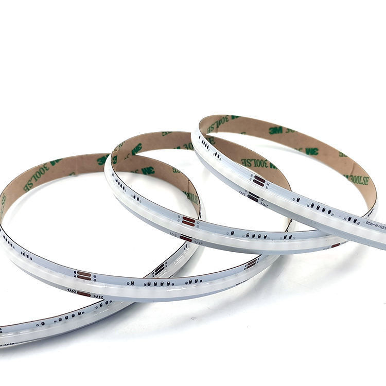 12V 24V 576 leds/m 10W 14W décoratif RGB Cob LED Light Strip pour décoration de salle de paysage