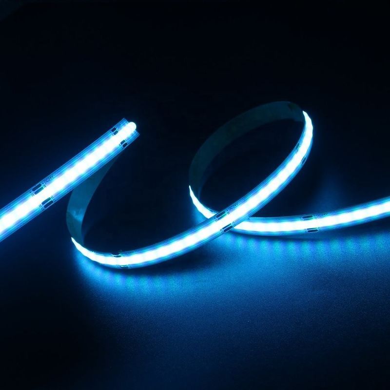 12V 24V 576 leds/m 10W 14W décoratif RGB Cob LED Light Strip pour décoration de salle de paysage
