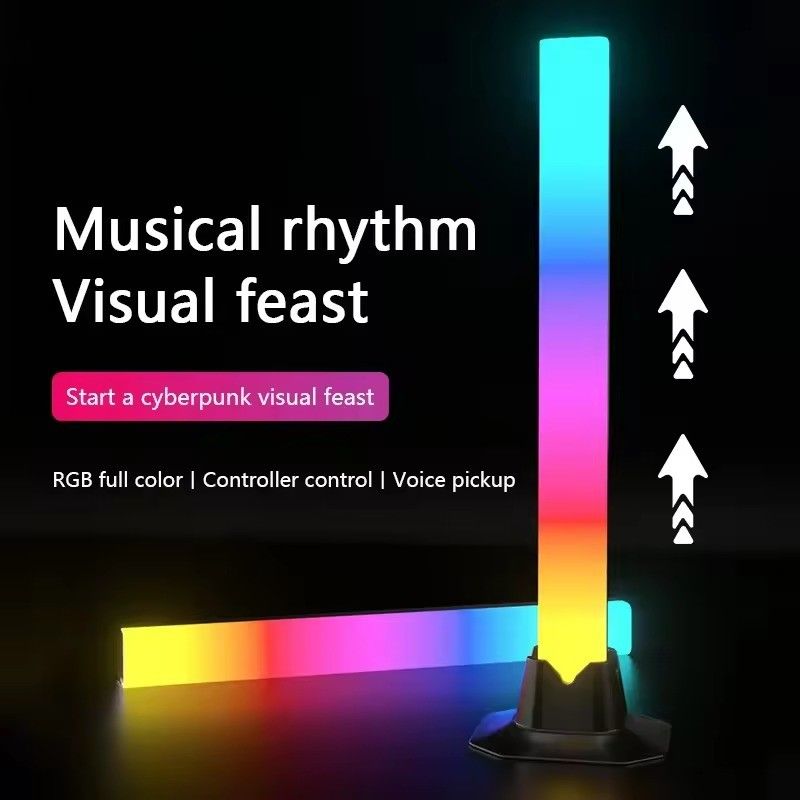 Musique colorée Lumière d'ambiance Bar à LED Atmosphère de salle de jeux Lumières de salle de jeux Musique RGB Rhythm Light