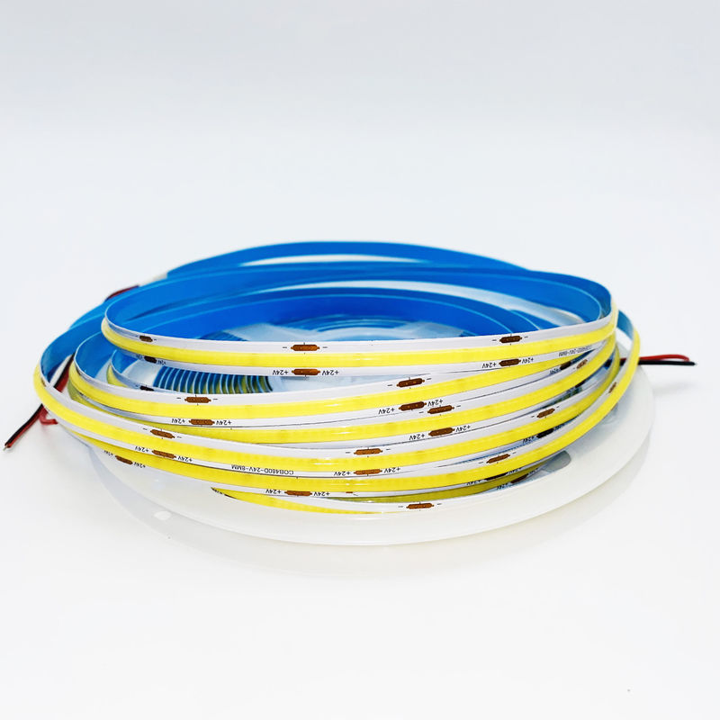 12V/24V Cob Led Strip 320leds/m bobine à bobine 5m/10m/20m/50m Coupable toutes les 3 LED