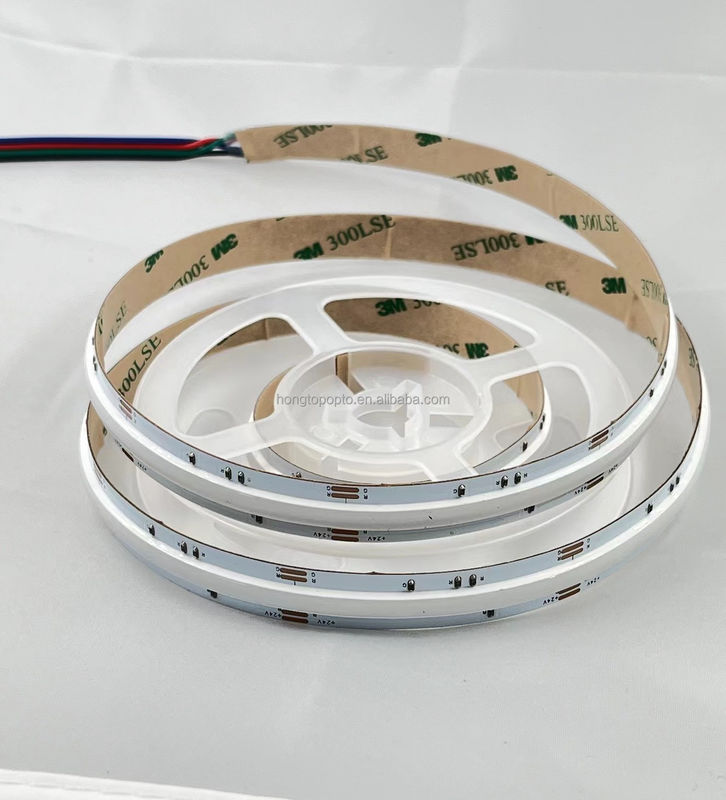 RGB Flexible Strip 756leds COB DC 12V LED Strip Light avec une efficacité lumineuse de 100lm/w