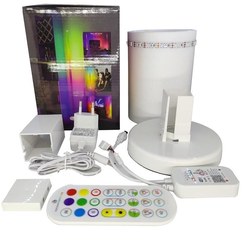 Rating IP44 DC5V Magic Music LED Floor Ambient Light Strip avec APP et télécommande