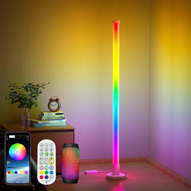 Rating IP44 DC5V Magic Music LED Floor Ambient Light Strip avec APP et télécommande