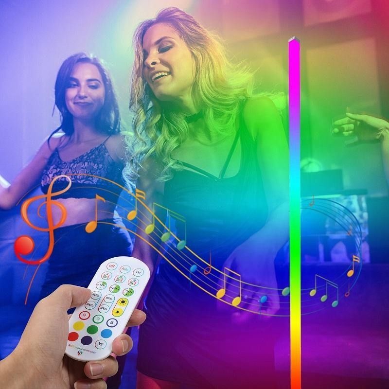 Rating IP44 DC5V Magic Music LED Floor Ambient Light Strip avec APP et télécommande
