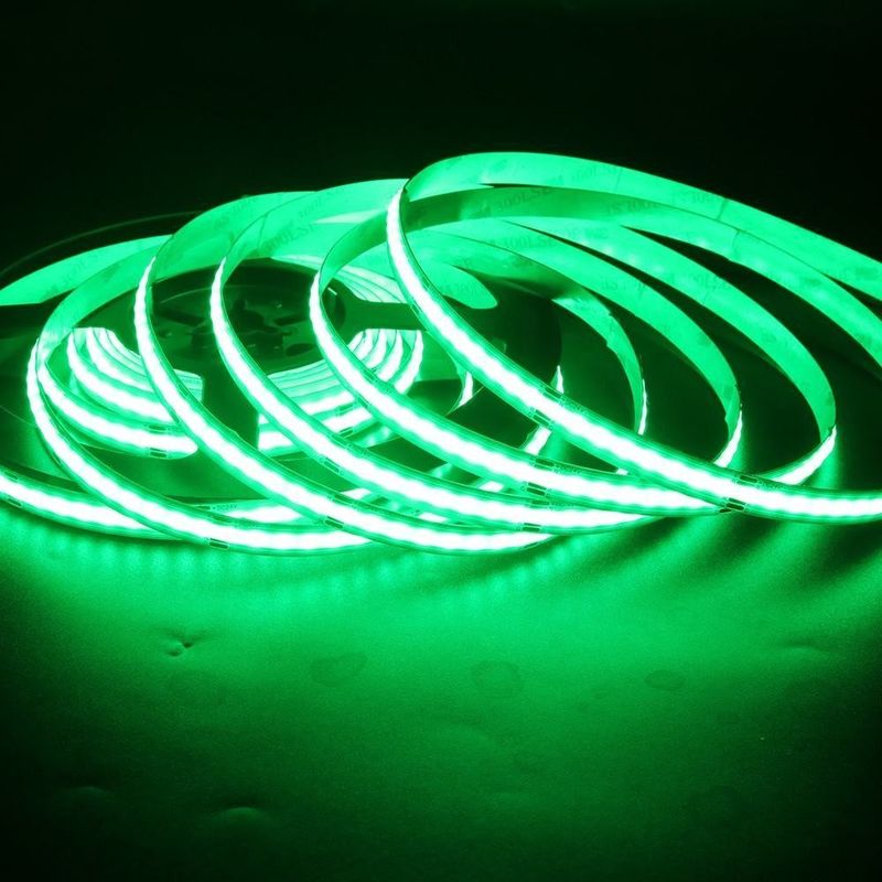 756LED RGB 10mm large COB LED Strip Light Direct Support Dimmer et large plage de tension