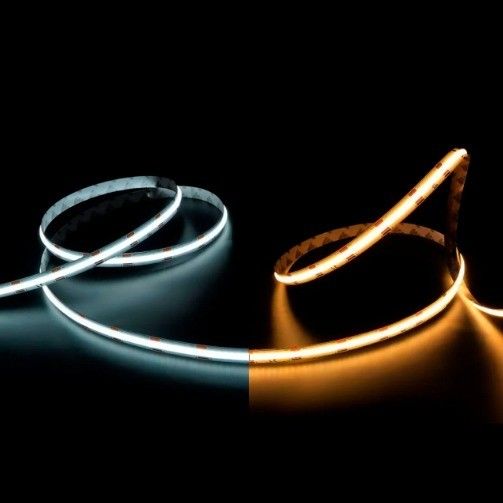 Bluetooth COB LED Strip Light 3mm 5mm 8mm pour l'éclairage de cabinet 12V 24V 5V Mode commutateur